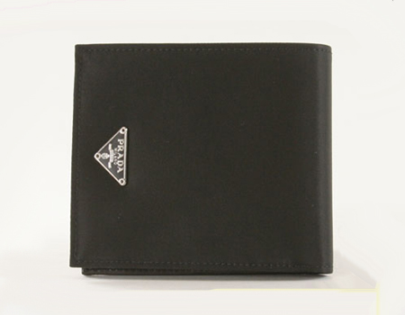 プラダ テスート 二つ折財布 ブラック 2M0738