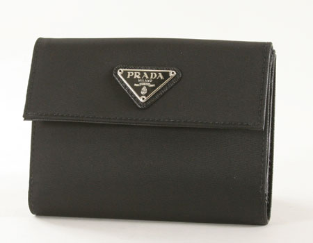 プラダ テスート 二つ折財布 ブラック 1M0523