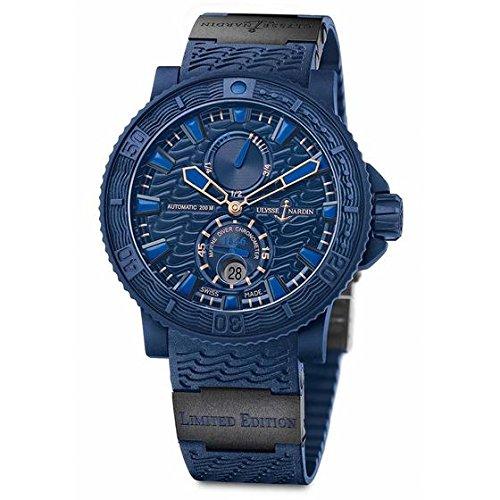 ユリスナルダン スーパーコピー 腕時計 Marine Diver 263-99LE-3C 青色 ブルー