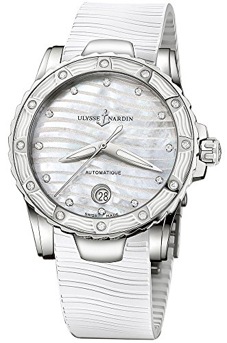 ユリスナルダン スーパーコピー 腕時計 自動巻 スイス 8153-180E-3/10 ホワイト