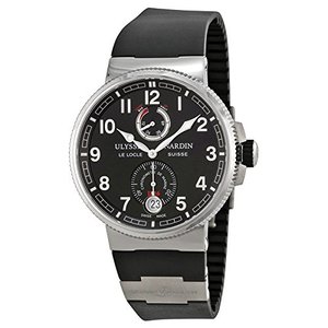 ユリスナルダン スーパーコピー 腕時計 1183-126-3-62 黒色 ブラック メンズ