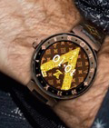 ★雑誌掲載★Louis Vuitton x デジタル時計 コピー タンブール ホライゾン QA052Z