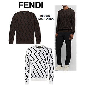 FENDI(フェンディ)　FF Roof ウールセーター100931