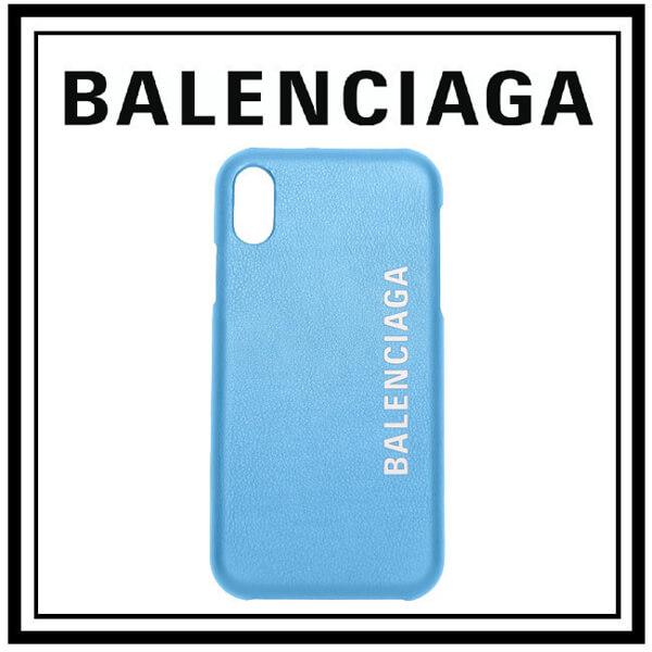 バレンシアガコピー【BALENCIAGA】IPHONE X ケース スマホケース ブルー201116B4