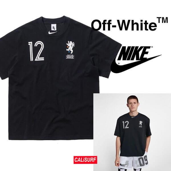 【激レアアイテム】ナイキ オフ ホワイト Tシャツ コピー Nike Lab x Off White コラボ TEE/black201116CC6